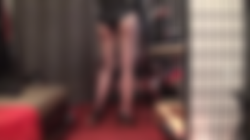 Body worship in shiny wetlook bodysuit, glutes tease in sheer